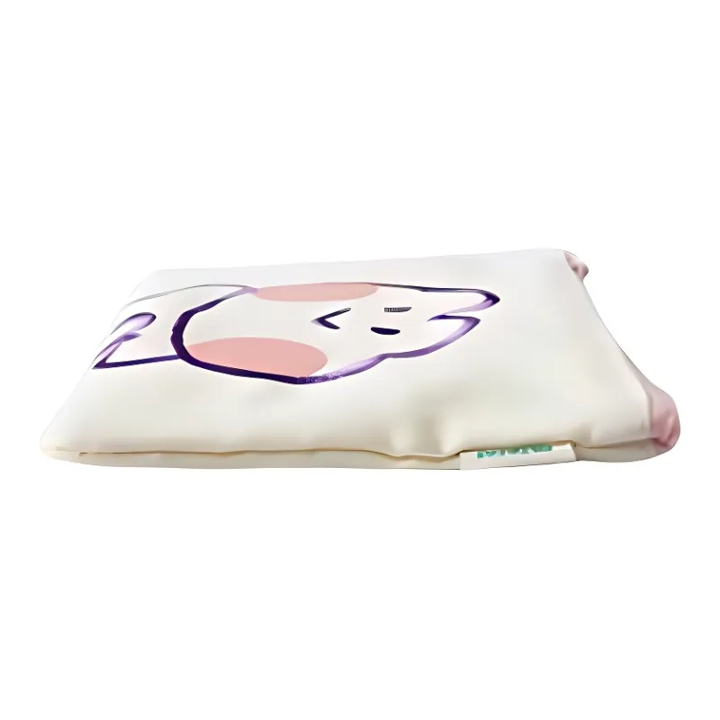 LINE FRIENDS Minini Cotton Earphone Case Storage Bag Unisex White/Purple/Pink-2