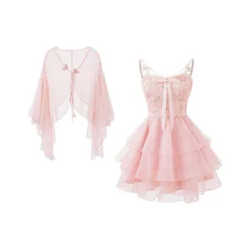 PLANE DRIFT Skirt Set Women's Pink