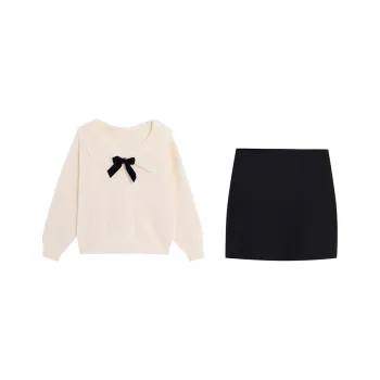 HAPG Two Piece Skirt Sets Women's