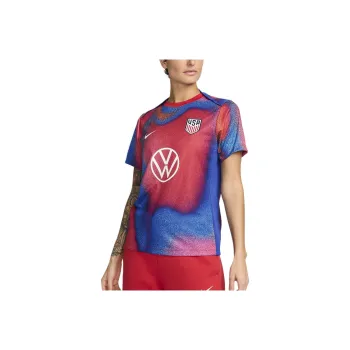 Nike Usmnt Academy Pro Women's Nike Dri FIT Soccer Pre Match Short Sleeve Top