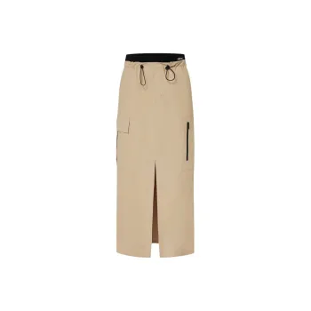 MOCO Casual Long Skirts Women's Parisian Apricot