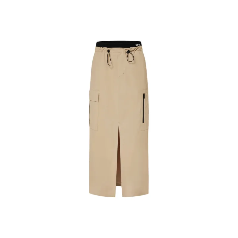 MOCO Casual Long Skirts Women's Parisian Apricot-0