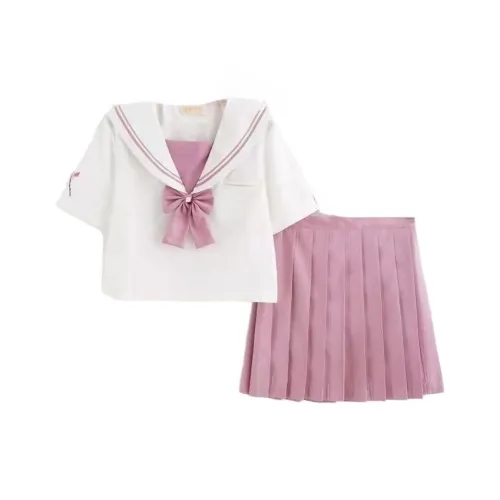 FUSHENG Uniforms Women's Pink