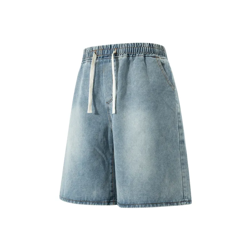 FAKE VINTAGE Denim Shorts Unisex-2