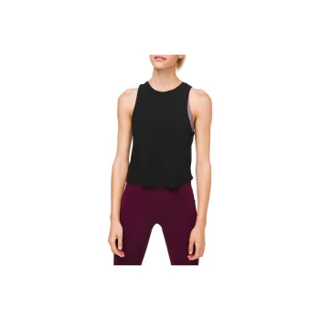 Lululemon Just Pleat It Sport Vests Women's Black