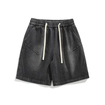 HOZZS Denim Shorts Unisex