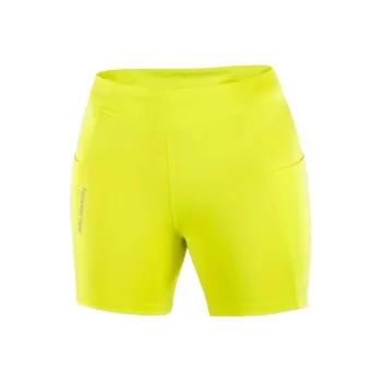 SALOMON CROSS RUN Sports Shorts Women's Sulfur Spring
