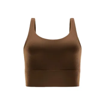 Nike Zenvy Rib Women's Light Support Padded Longline Sports Bra