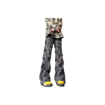 A02 Jeans Unisex Black Gray