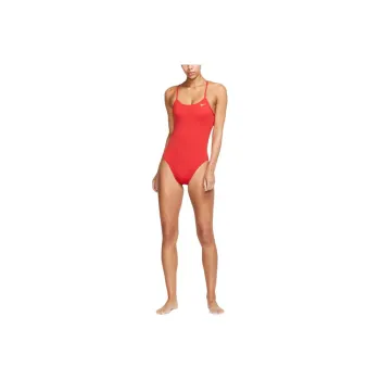 Nike Cut Out One piece Swimsuit Women's University Red