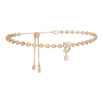 CHANEL 18K Gold Necklaces Unisex Rose Gold