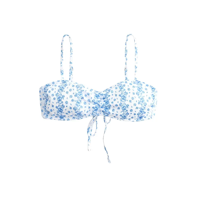 Hollister Two-Piece Swimsuits Women's White All Over Print-0