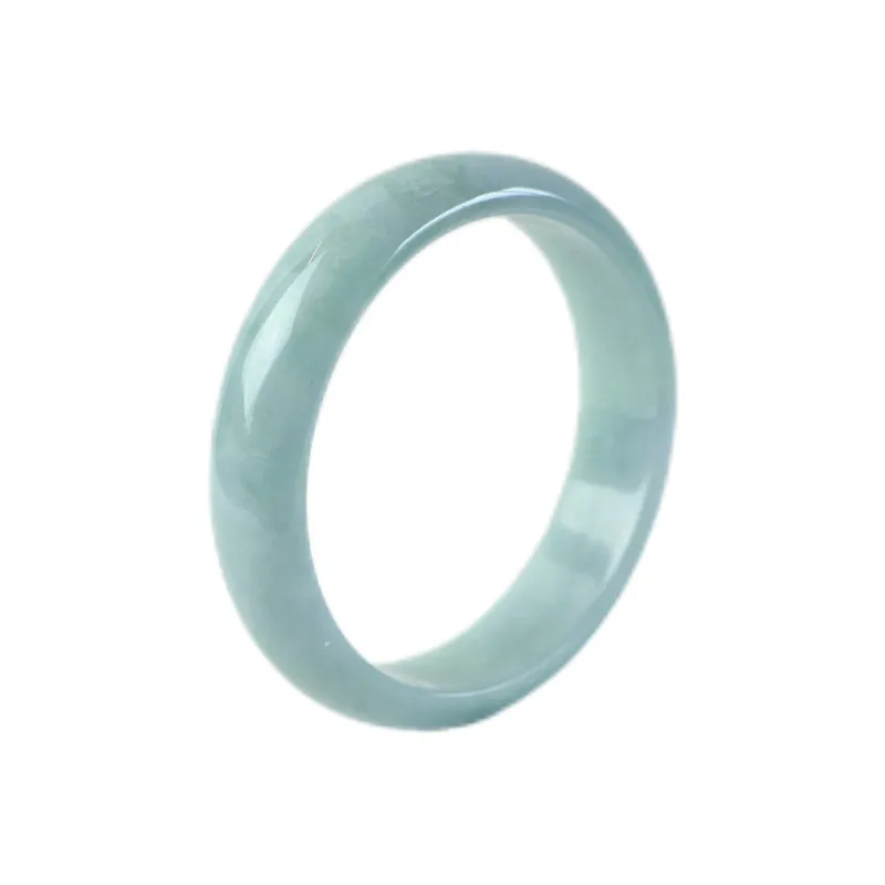 South Asia Bean Type Jadeite Bangles Unisex-0