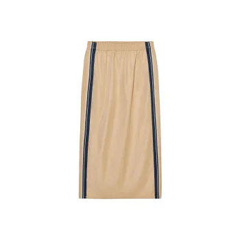 ZARA Casual Long Skirt Women's Medium Camel
