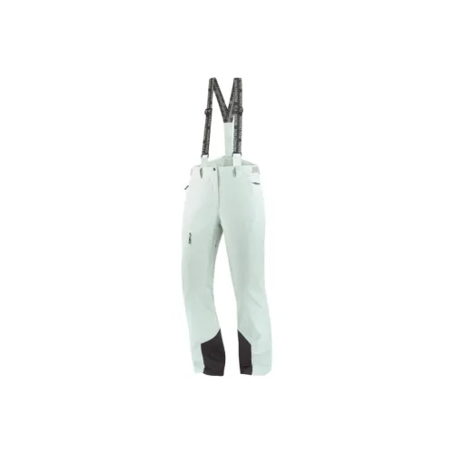 SALOMON BRILLIANT Ski Pants Women's Mist Blue