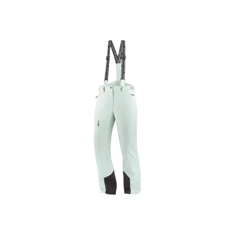 SALOMON BRILLIANT Ski Pants Women's Mist Blue-0