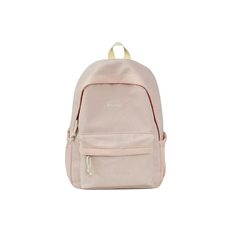 Kewuku Nylon Backpack Unisex Lake Blue, Light Green, White, Pink, Khaki-3