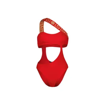 FANSIZHE One piece Swimsuit Women's Red