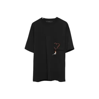 RAYSHOW T Shirts Men Black