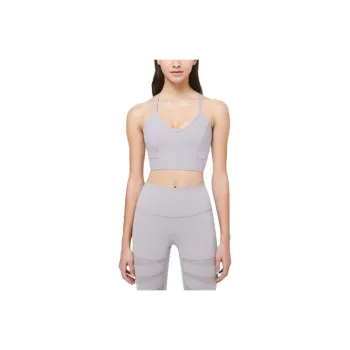 Lululemon Get Strappy Sports Underwear Women's Purple Gray