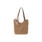 Khaki+Ribbon+Shopping Bag