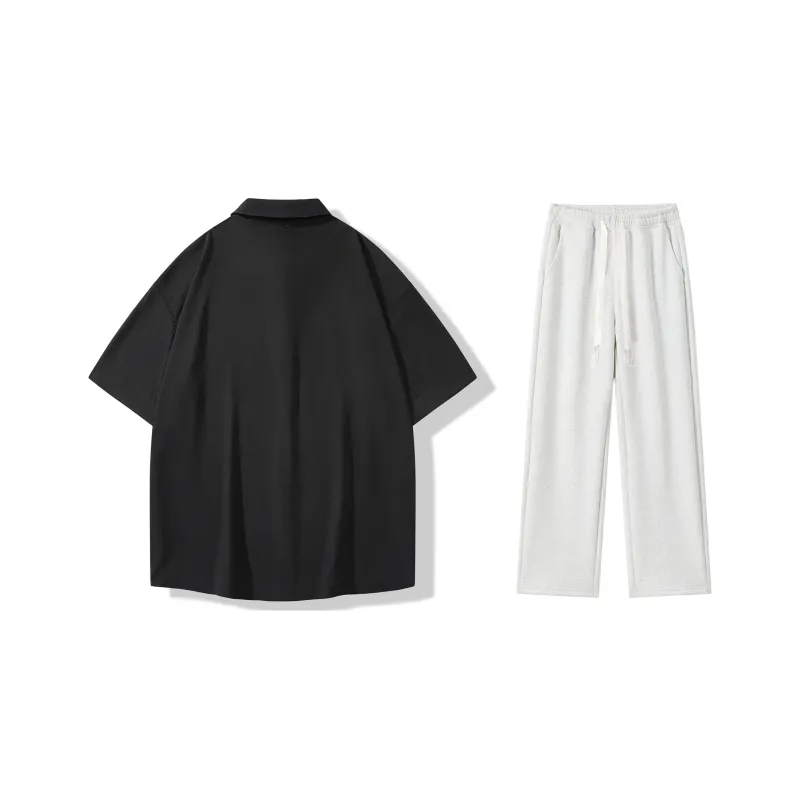 LA'T.WEEKEND Shirt Matching Set Unisex-65