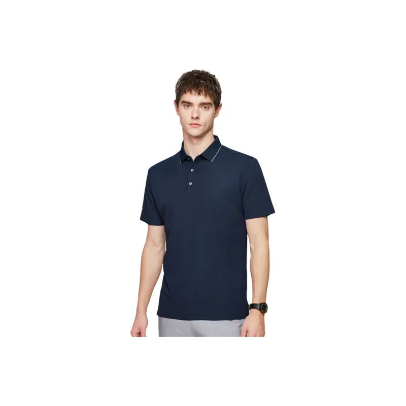 Red bean Polo Shirts Men-5