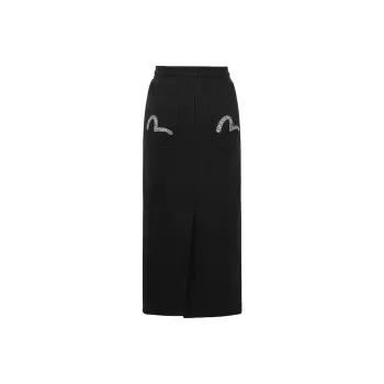 EVISU 2025 Spring Casual Long Skirt Women's