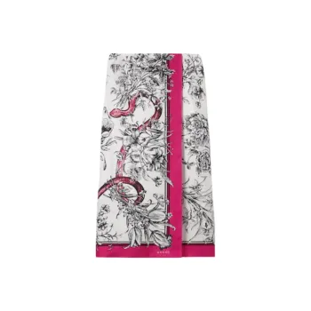 GUCCI SS25 Casual Long Skirt Women's Fuchsia