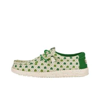 Heydude Wally Luck Casual Shoes Men's Green