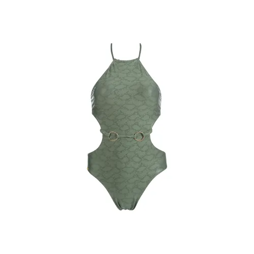 Selmark One piece Swimsuit Women's Light Green