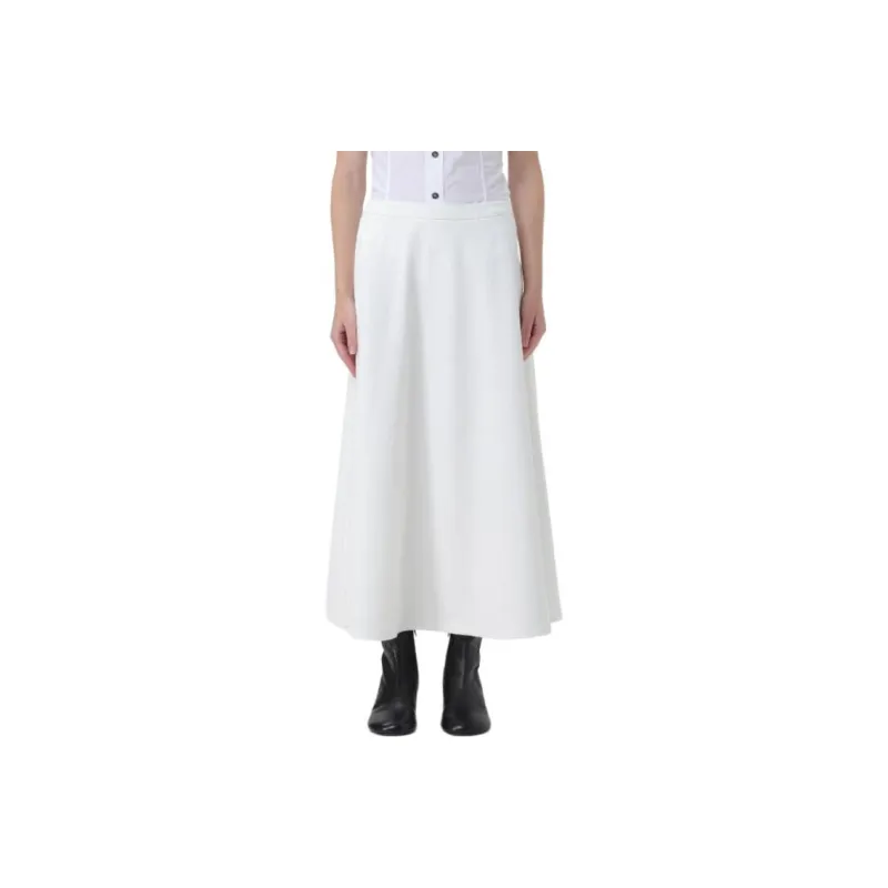 Staud Casual Long Skirts Women's White-0