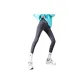 Gray-Ankle-Length Black Diamond Pants (Waist-Cinching and Hip-Lifting)