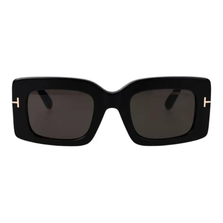 TOM FORD Brigitta Rectangle Frame Sunglasses-1