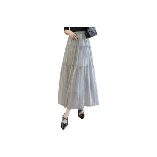 Cypress House Casual Long Skirt Women's Light Gray