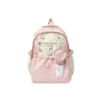 Yalu Nylon Backpack Unisex Multicolor
