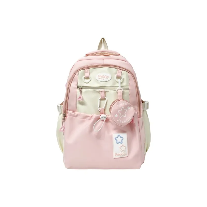 Yalu Nylon Backpack Unisex Multicolor-0