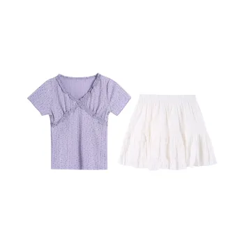 PLANE DRIFT Two Piece Skirt Sets Women's