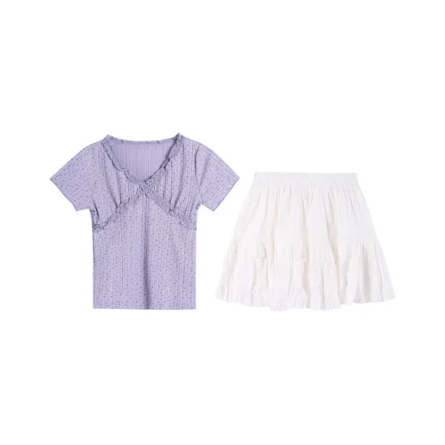 PLANE DRIFT Two Piece Skirt Sets Women's