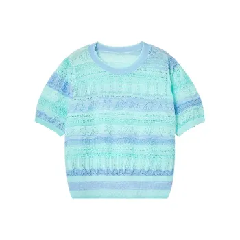 ELF SACK Knitwear Women's Glass Sea Blue