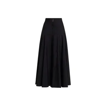 MaxMara Casual Long Skirt Women's Black