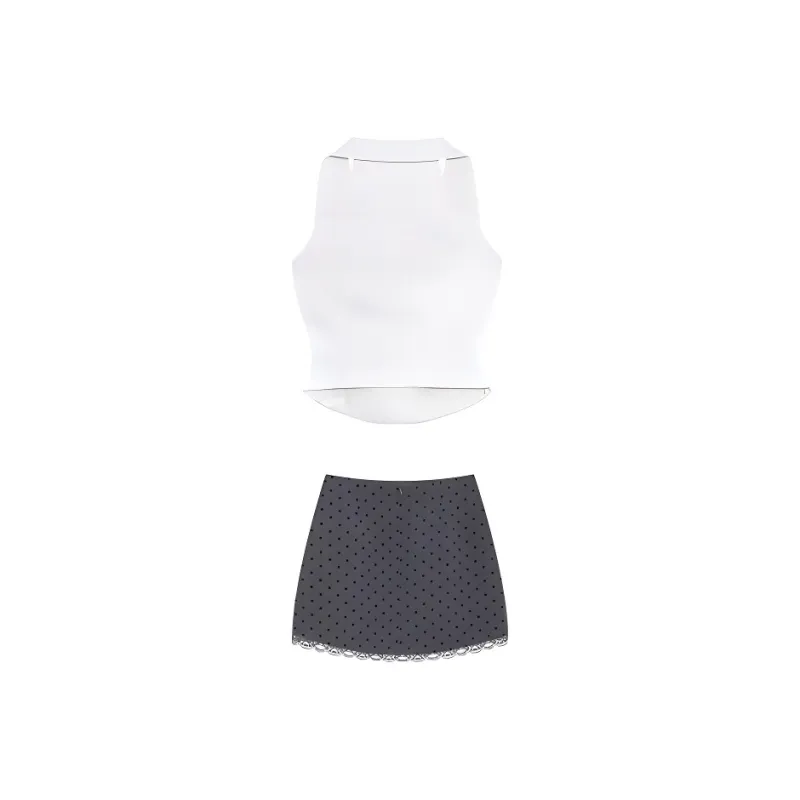 DOSOHEB Two Piece Skirt Sets Women's-1
