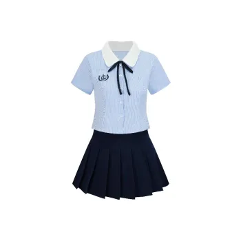 Mu Xiao Xin Two Piece Skirt Sets Women's