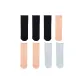 8-Pack (Black 3+Orange 3+Light Gray 2)