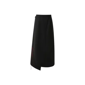 3COLOUR Casual Long Skirts Women's Classic Black