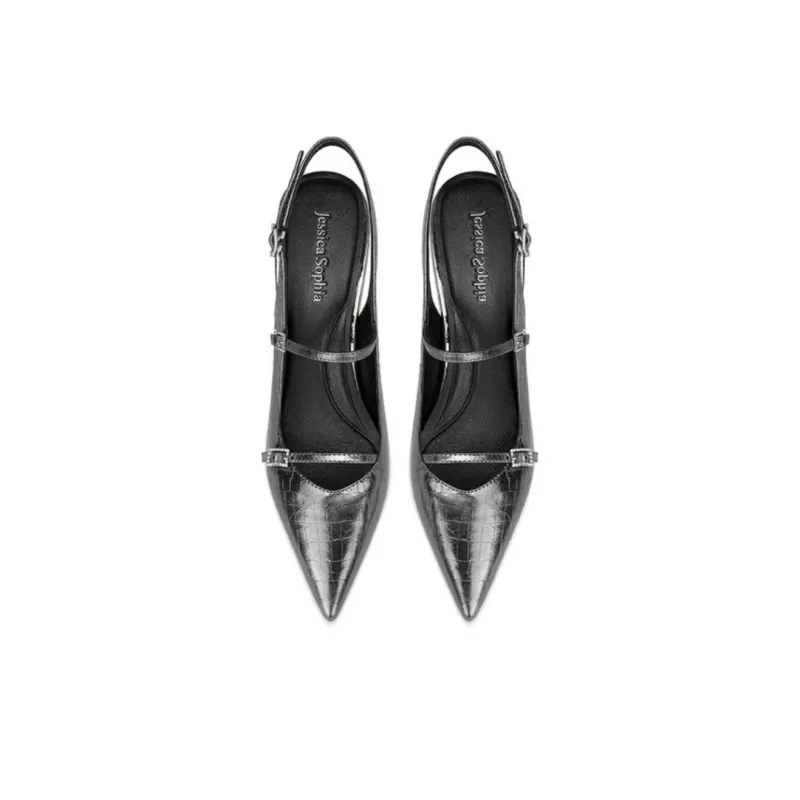 JESSICA SOPHIA Slim Heel High Heels 6cm Women's-2