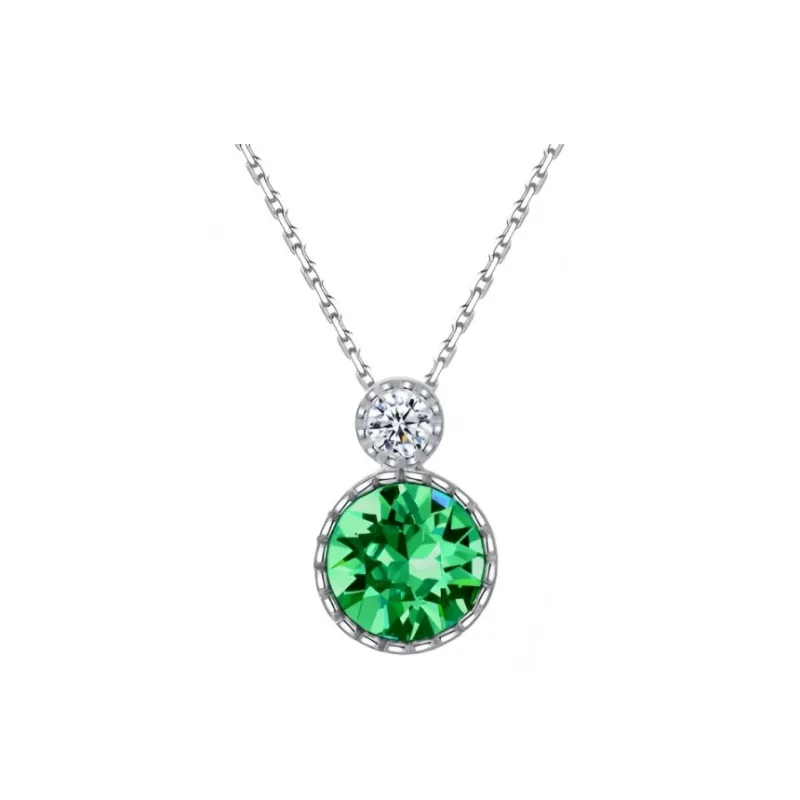 VASO S925 Silver Necklaces Women's-15
