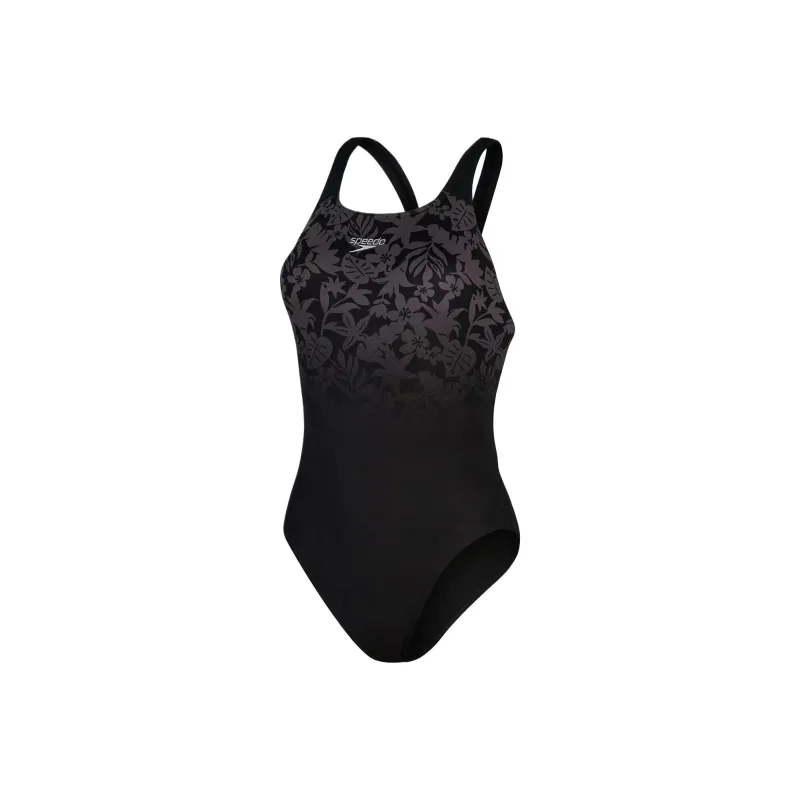 Speedo Powerback One-piece Swimsuit Women's Black-0