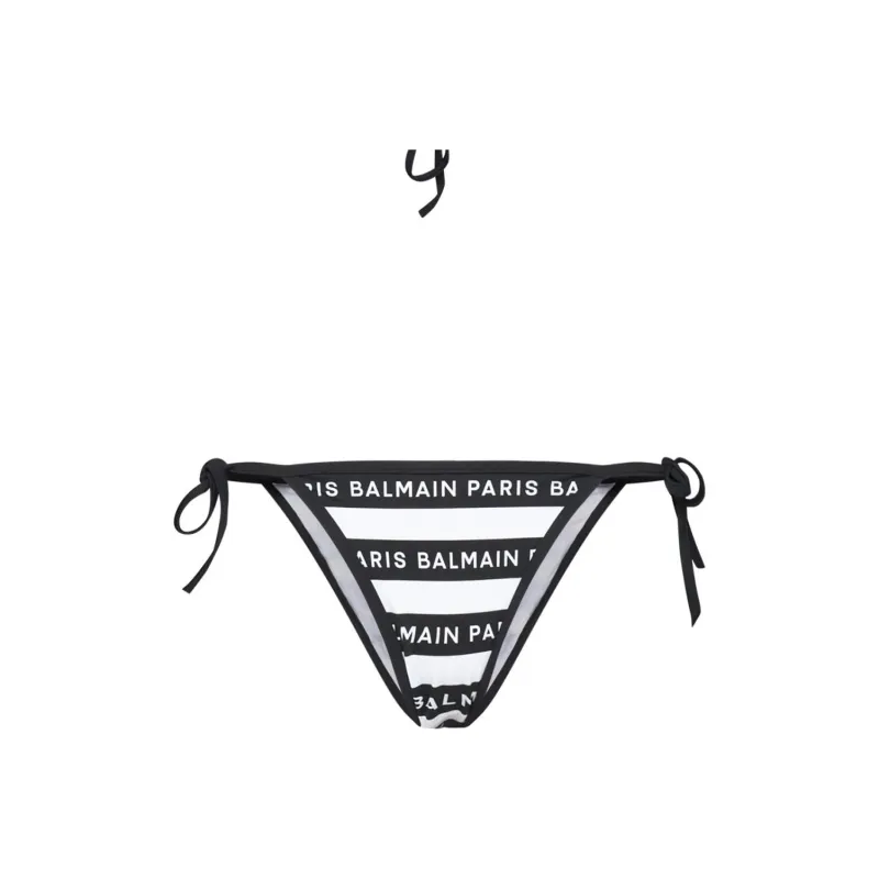BALMAIN Bikini Women's Black White-1