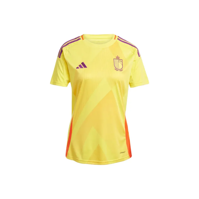 Adidas Free Shipping With AdiClub Belgium 25 Women's Team Away Jersey-0